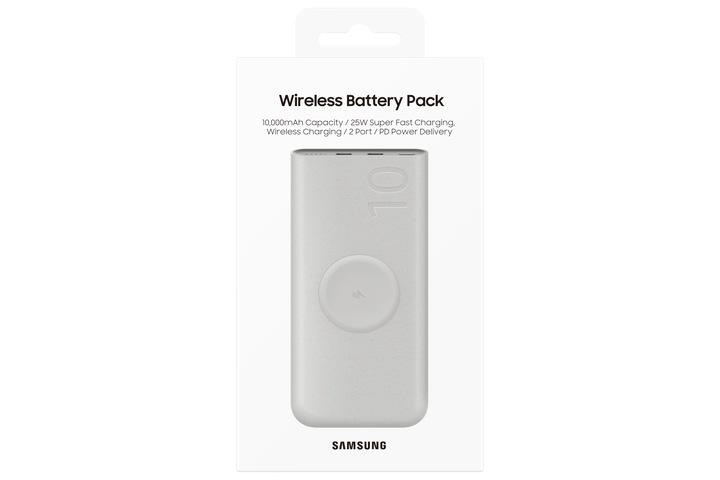 Powerbank Samsung Eb-U2510 Ładowanie Indukcyjne 10000 Mah Beżowy
