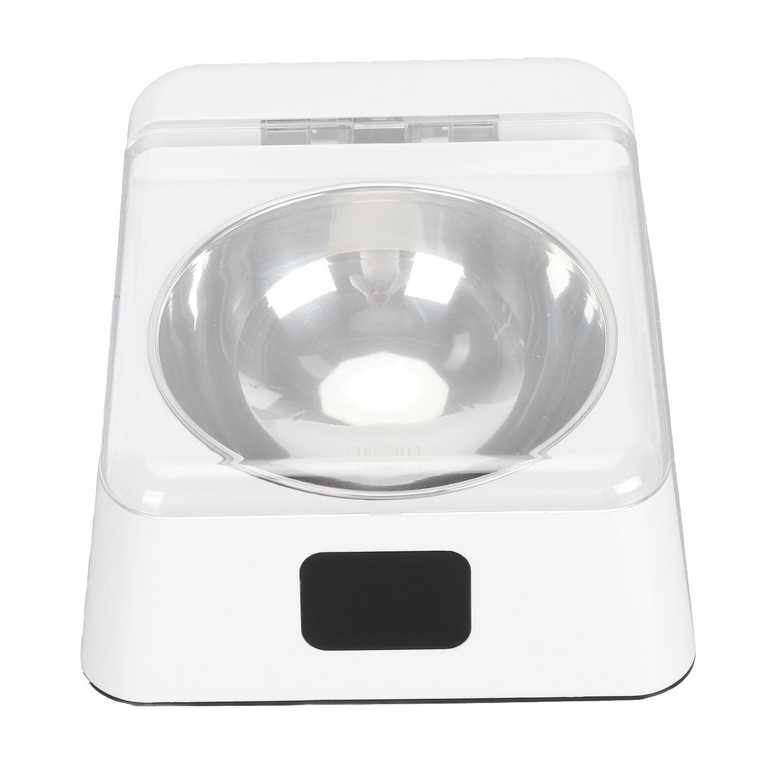 

Автоматическая кормушка для кошек с крышкой с инфракрасным датчиком, съемная миска, питание от батареек, интеллектуальная автоматическая открывающаяся крышка, для собак L