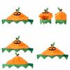 Adorable Cotton Pumpkin Hat For Dogs And Cats Perfect For Halloween Festivities And Parties