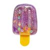 xiaobudian Glitter Ice Stick Squeeze Toy, Stress Relief Simulation Cream Sensory Slow Rising Lolly Fidget Toy for Kids Adults