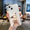 Chocola Nekopara Anime Phone Case For iPhone 17 Air 16e 15 14 13 12 11 Pro Max Plus Mini SE2020 2022 Transparent Cover