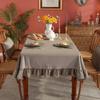 Rectangle Satin Tablecloth Wedding Table Cloth Green Black for Party Birthday Events Banquet Decor Home Dinner Tablecloths