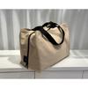 Large Capacity Oxford Cloth Tote Bag Women Lightweight Travel Handbag Casual Shoulder With Zip
