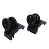 1 Pair Luggage Suitcase Wheels Trunk Luggage Wheels Spare Part Universal Casters Replacement Silent Double Row for