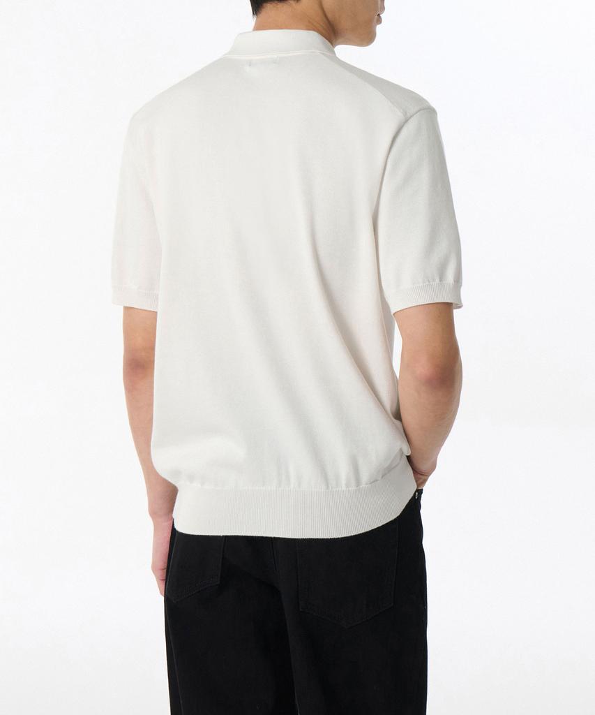 MUSINSA STANDARD Washable Supima Cotton Knitted Polo Shirt [Ivory]