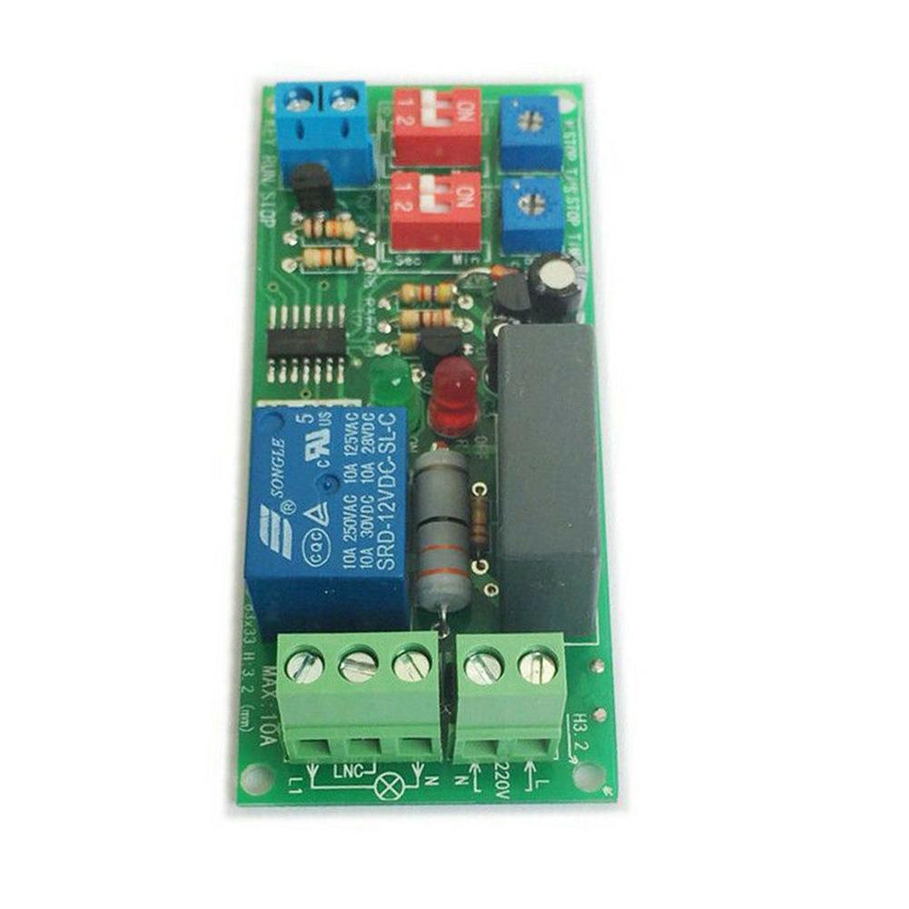88*38*22mm Relay Module AC 100V-250V Delay Infinite Cycle