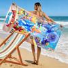 Superthings Print Beach Towel, Large Soft Quick Dry Towel for Beach Camping Swimming
