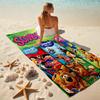 Halloween fantasy comedy adventure cartoon movie Scooby-Doo towel outdoor camping vacation swimming beach towel outdoor absorbent bath towel Y6
