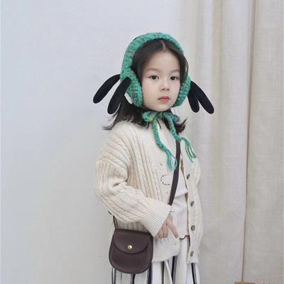 Cute Warm and Cold, Ear Protection, Knitted Straps, Children's Earmuffs, Thickened Earmuffs In Winter, Antifreeze Earmuffs, Tide Parent-child