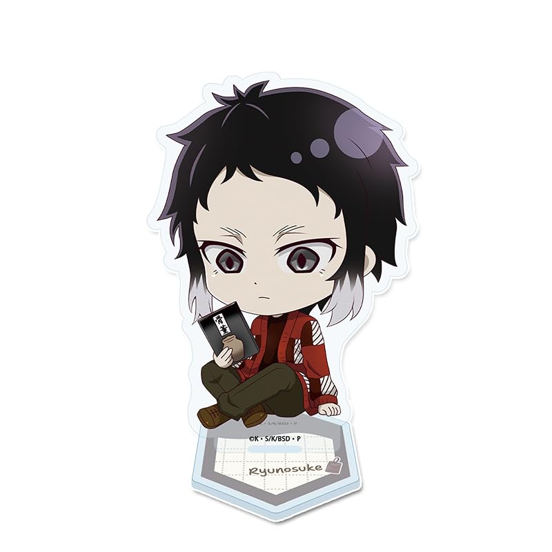 Seasonal Plants Bungou Stray Dogs Puchi Choco Acrylic Stand Ryunosuke Akutagawa Reading ver. 90mm90mm