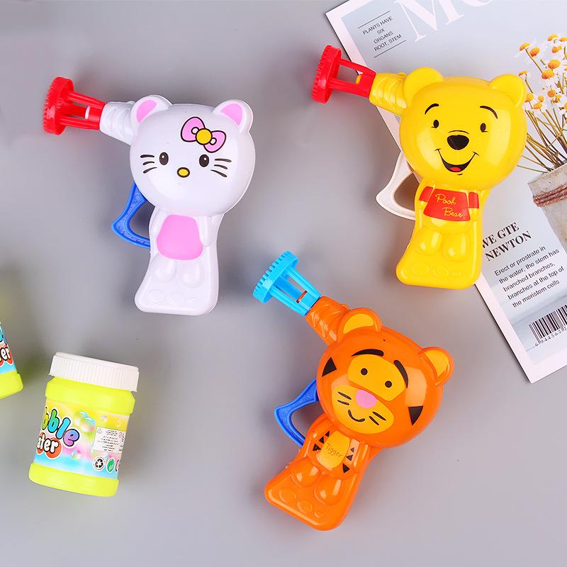 

Ручное давление Пузырьк Пистолет Ручной Без утечки Инерциальная пузырьковая машина для детей Детские игрушки Маленькие подарки Детские выдувающие пузыри