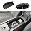 Coleya Nissan Note Model Car Console Tray Center Storage Box Center Console Tray ABS Material with Rubber Mat Abrasion Resistant Stain Resistant Easy