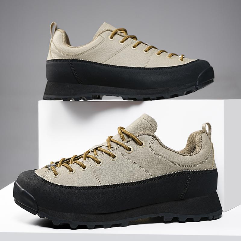 Fashion Outdoor Leather Mens Sneakers Fashion Trend Casual Shoes Leisure Walk Male Treking Footwear Travel Tenis Masculino Walking Shoes