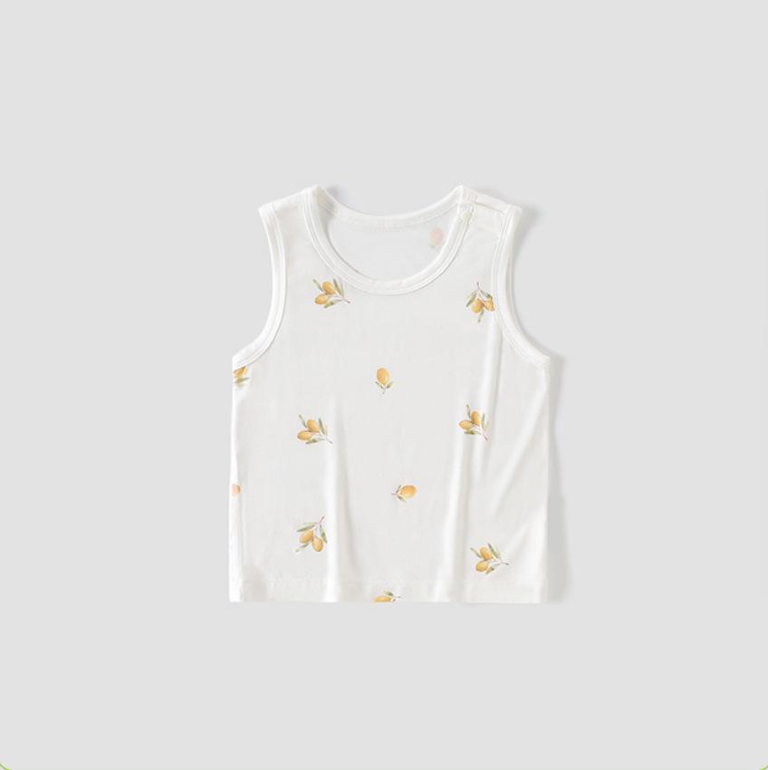 Bamboo Fiber Long-Sleeve Summer T-Shirt for Boys and Girls