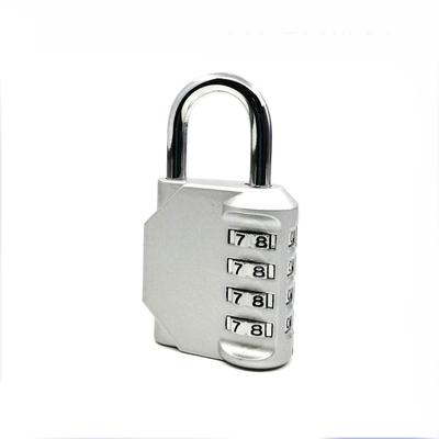Cadenas à combinaison mécanique à 4 chiffres, sans clé, antivol, en alliage de zinc, universel, pour armoire