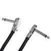 6.35 Guitar Patch Cable Wire Right Angle Effect Instrument 15/20/30Cm Pedal