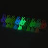 Luminous Micro Landscape Rabbit Ornaments Glow in The Dark Bunny Figurines for Moss Micro-Landscapes Fish Tank Decoration DIY Accessories