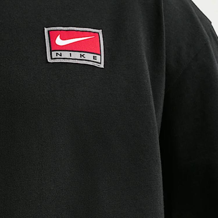 Nike FW/AW25 Einfarbig Locker Geschnitten Rundhals Kurzarm T-Shirt Herren Oberteile II4379-010