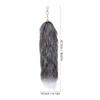 CALLARON Cute 40cm Fluffy Fox Tail Keychain Pendant Bag Charm Decoration Christmas Gift