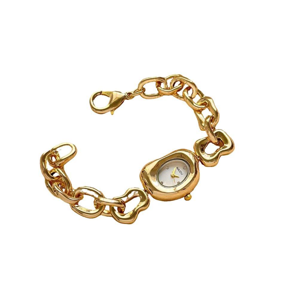Cheese Shape Ladies Watch Elegant Quartz Watch New Bracelet Watches Women