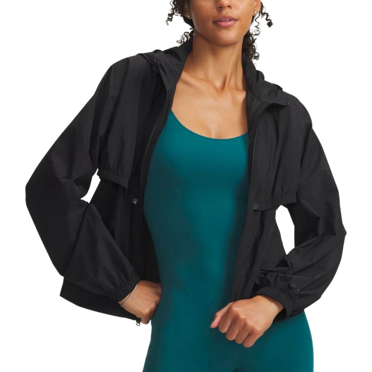 Under Armour Unstoppable 3 In 1 Work Woven Hooded Zip Jacket Women jackets 6009688-008 XL