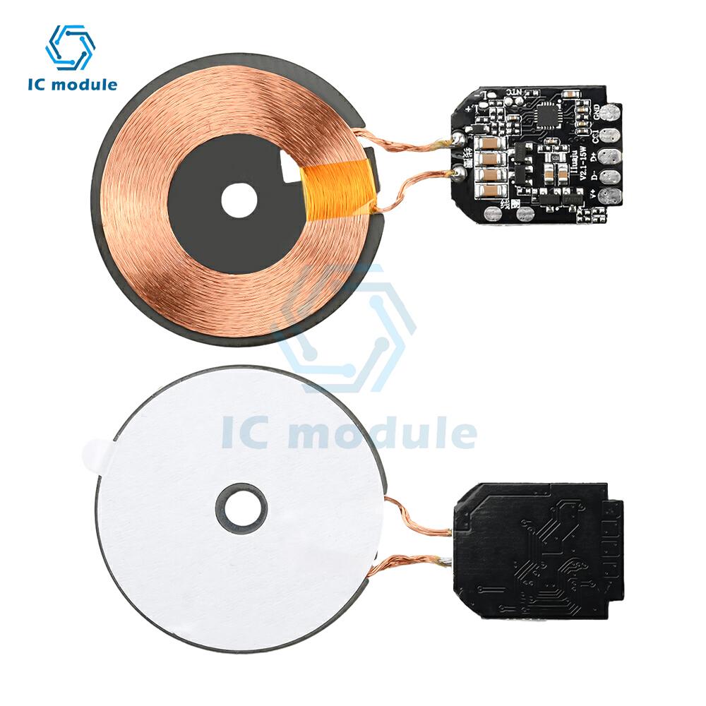 15W High Power Wireless Charger Module Transmitter PCBA Circuit Board with Coil Support Fast Charging