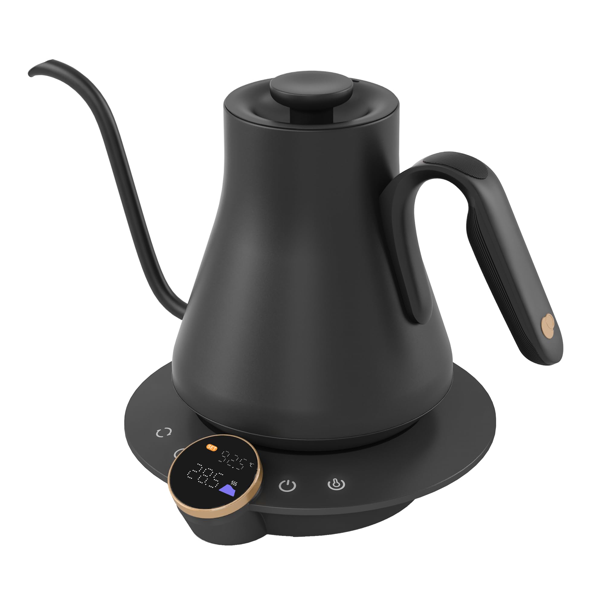 [Recommended by WBC World Champion Hidenori Izaki] Epeios Electric Kettle, Drip Coffee Kettle, Detachable Base, 0.9L, 1200W, Coffee Pot, 0.5℃ Incremen