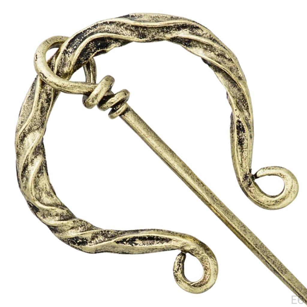 Viking Sjaal Jas Spelden Broche Badge