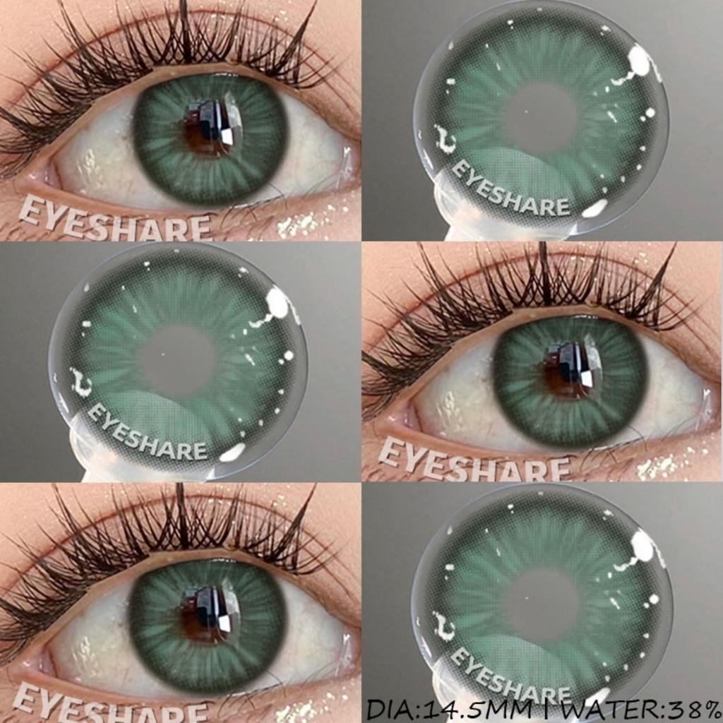 1 Pair Purple Contact Lenses for Eyes Beauty Pupils Makeup Eye Lenses Natural Brown Eye Lens Fashion Pink Lenses Yearly