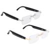AI Smart Glasses Real Time Translation 180mAh Battery Noise Reduction Multifunctional Bluetooth 5.4 