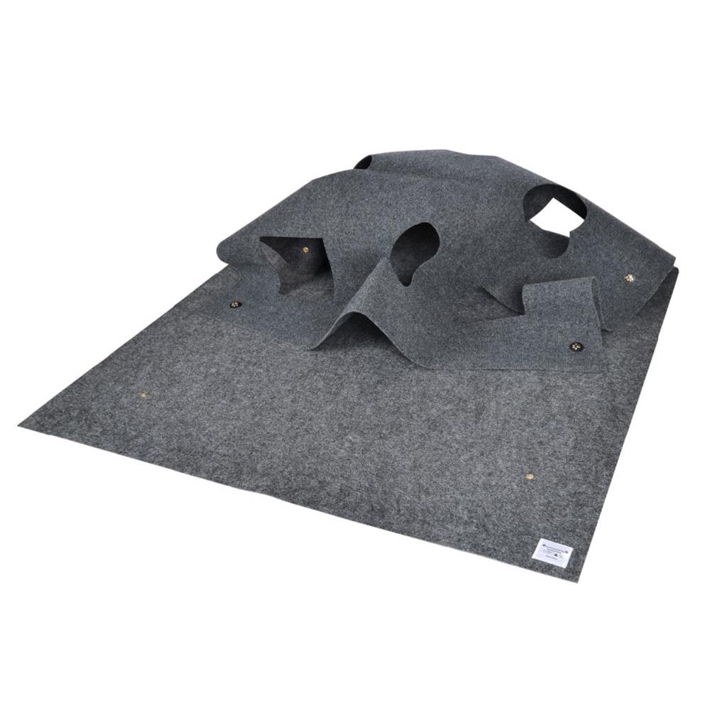 Pet Playing Mat Polyester Bite Resistant Cat Dog Breathable Activity Interactive Pad for Home