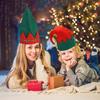 Fröhliche Elfenmütze mit Glöckchen Unisex Beanies Mütze Slouch Weihnachten Kopfbedeckung Baggy Mütze Slouch Beanies Schelmischer Elf