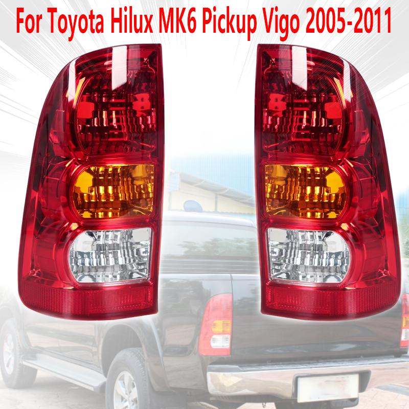 For Toyota Hilux MK6 Pickup Vigo 2005-2010 2011 Auto Parts Rear Bumper Tail Light Assembly Turn Signal 81550-0K010 81551-0K010 Only Left
