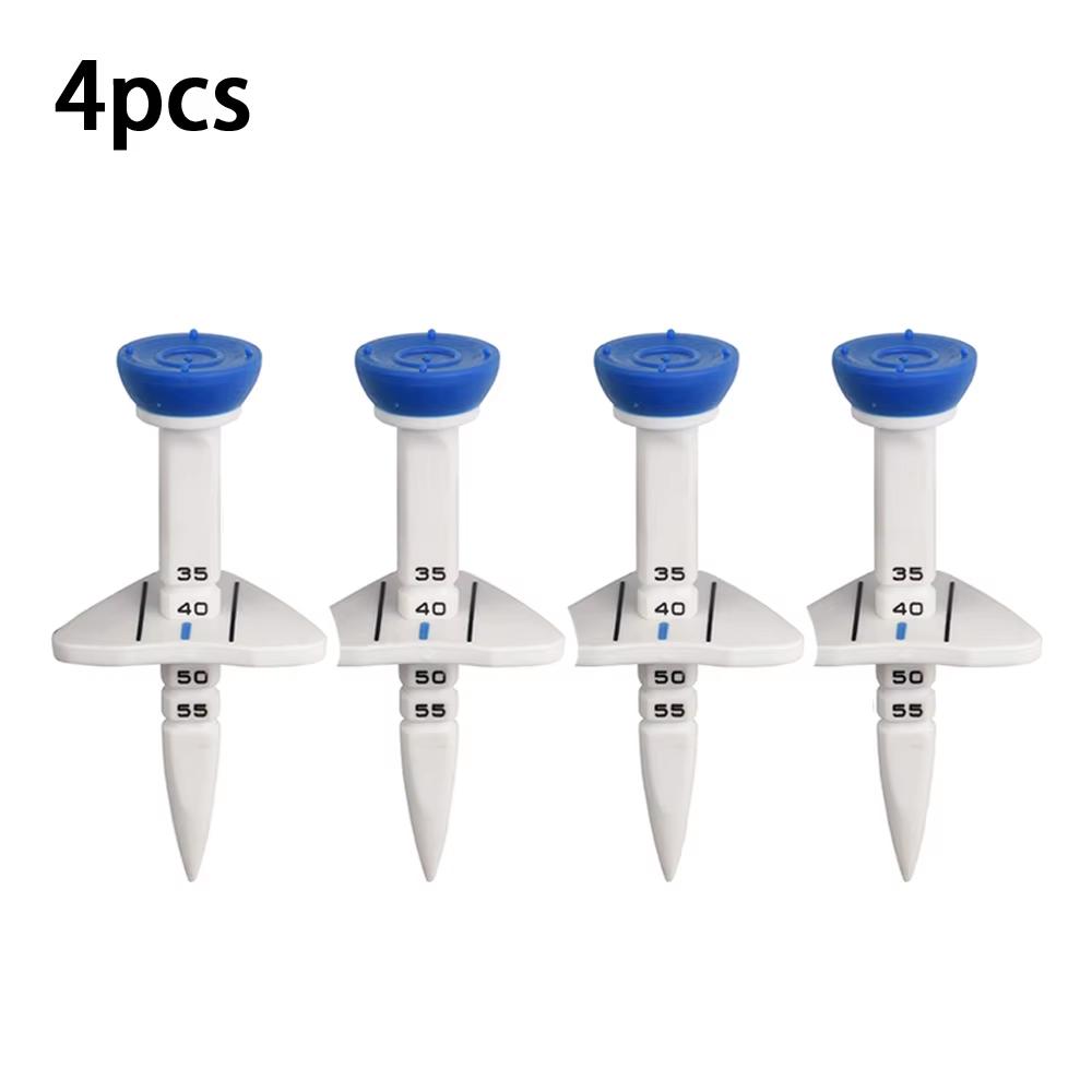 

4 Pcs 33-55mm Adjustable-height Golf Tee Training Accessories