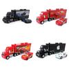 Pixar Cars Hexagon Castle Tent Kids Toy Set With Mack Lightning Mcqueen King Jackson Storm Racers