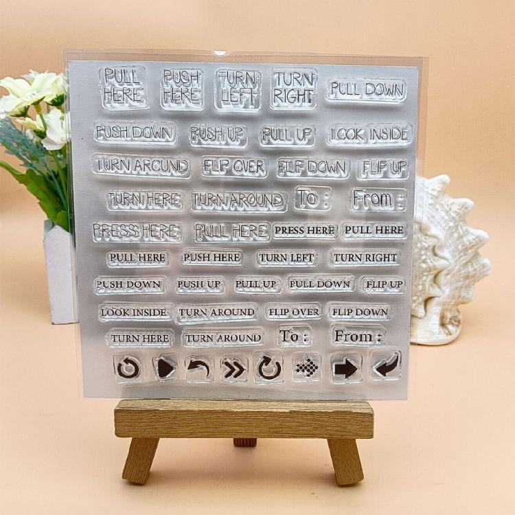 Photo Album Craft Silicone Clear Stamps Spring Flower Transparent Gnomes Stamps