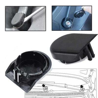 2 stk/sett Bil frontruteviskerarmhode Boltmutterdekselhette For Mazda 6 GH 5 CX-5 CX-7 RX8 CX-9 Antirust plastkasse