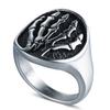 European and American Domineering Religious Totem Ring, Personalized Retro Gram Ring Jewelry 2026