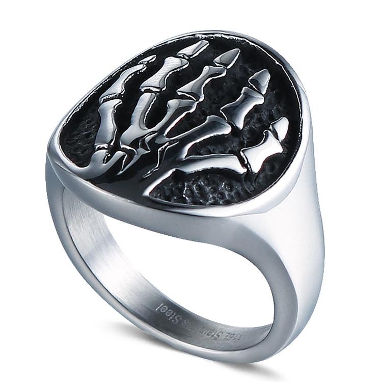 European and American Domineering Religious Totem Ring, Personalized Retro Gram Ring Jewelry 2026 7