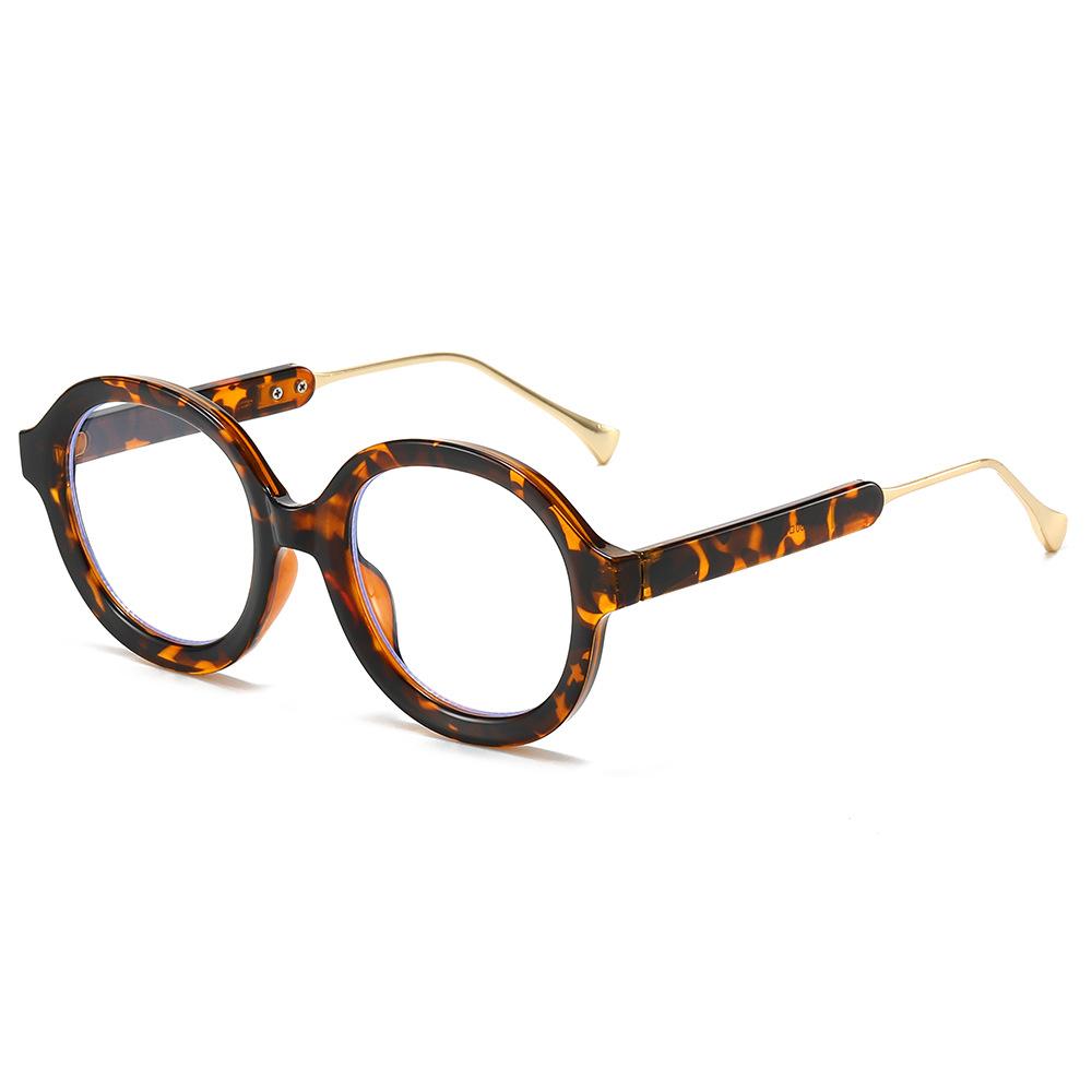 1pc Women's Circular Futuristic Personality Flat Mirror Retro Summer Autumn Street Travel Beach School Holiday Accessories