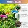 Bee Watering Station for Garden Butterfly Watering Station for Outdoor Decor in Flower Design,Water Feeder to Attract Pollinator