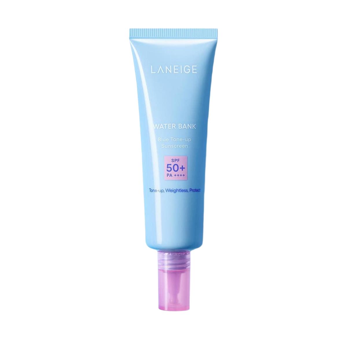 LANEIGE Water Bank Blue Hyaluronic Tone Up Sunscreen SPF50+ PA++++ Ежедневный УФ-защитный крем 50 мл