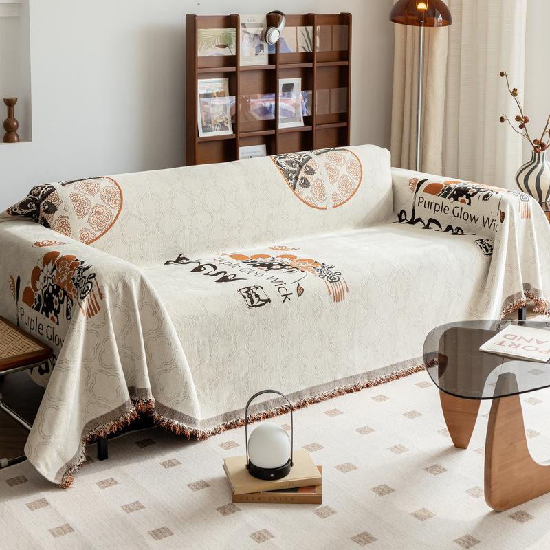 Sofa Cover Cloth Sofa Towel Chinese Style All-season Chenille Full Cover Sofa Cushion Sofa Cover Blanket