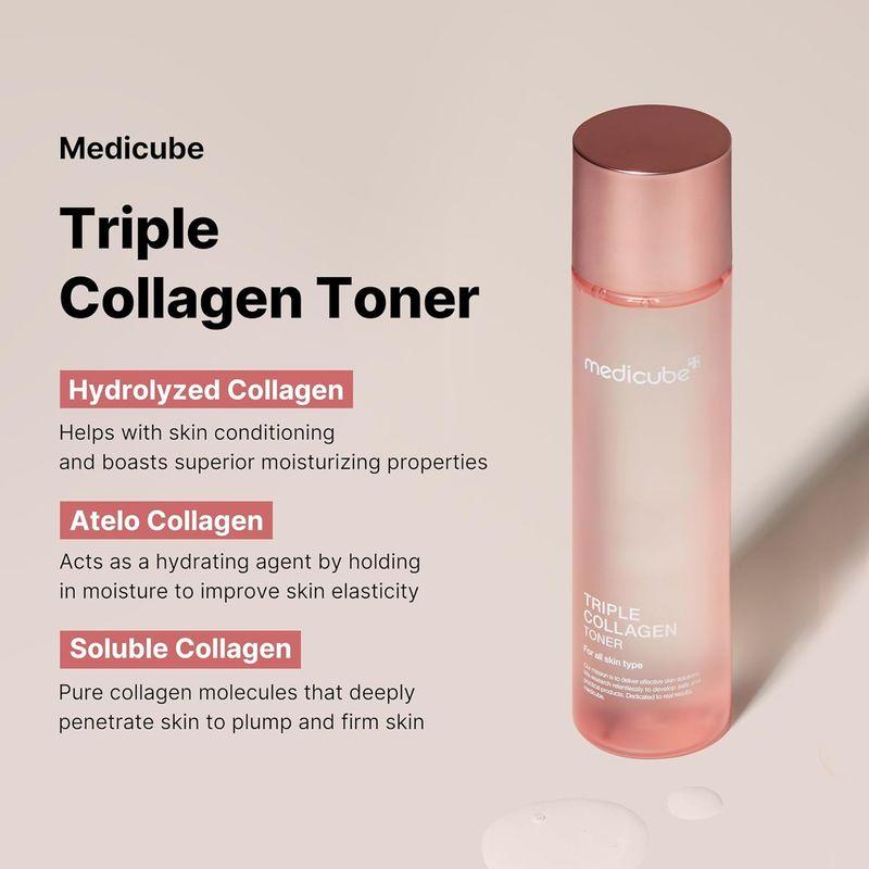 [MEDICUBE] Triple Collagen Toner 4.0 140ml