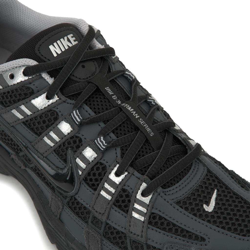 Nike נעלי סניקרס לגברים P-6000 אנתרציט כרום שחור מתכתי-כסף HF0015-002