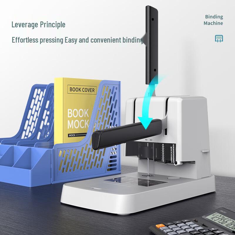 Deli 3881 Manual Hot Melt Rivet Binding Machine CN plug (adapter included)