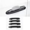 Carbon Fiber Front&Back Door Handles Cover 4pcs For Toyota Highlander -2025