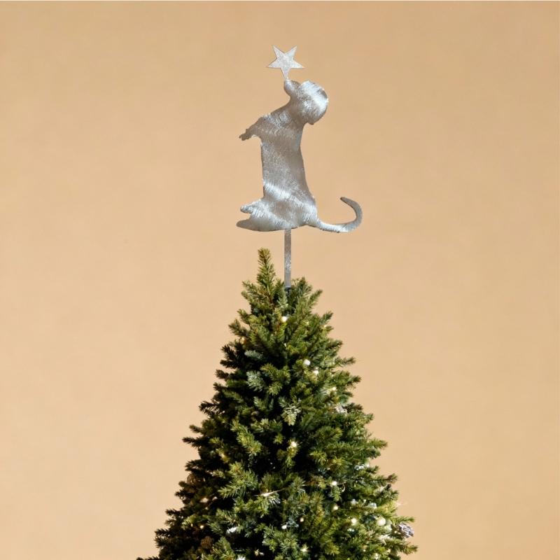 Christmas Dachshund Dog Tree Leader | Dachshund Dog Christmas Tree Home Decoration | Sweet  Ornament Puppy Holiday Party Decor for Family Canine Lover