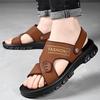 Sandalias de hombre con suela gruesa para playa en verano, zapatillas modernas y frescas para hombre.