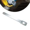 Iron Grinder Wrench for 230mm Angle Grinder with 180 Degree Angle and 35mm Distance Suitable for Polishing Tasks